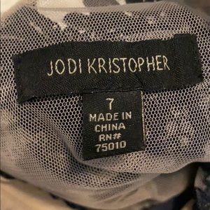 Jodi Kristopher Navy dress size 7